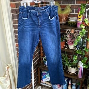 American Eagle Curvy Skinny Kick Jeans